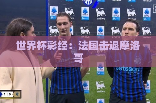 世界杯彩经:法国击退摩洛哥 世界杯彩经:法国击退摩洛哥