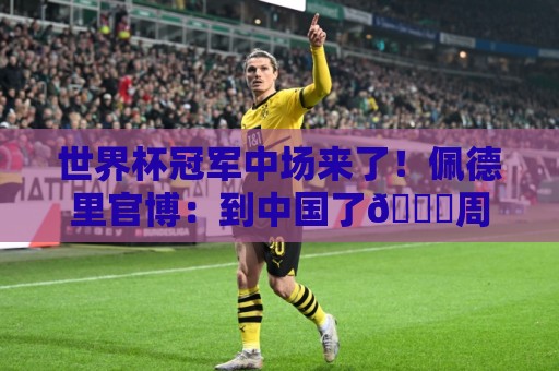 世界杯冠军中场来了！佩德里官博：到中国了😉周末苏州见
