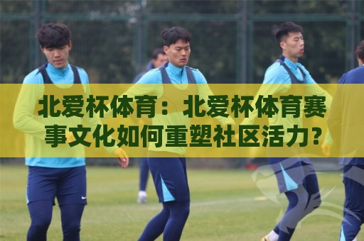 北爱杯体育：北爱杯体育赛事文化如何重塑社区活力？北爱杯体育背后的城市联结力🧊最大权威网页买球站走地大全早盘文字中文解说直播