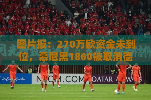 图片报:270万欧资金未到位,慕尼黑1860被取消德丙参赛资格 图片报:270万欧资金未到位,慕尼黑1860被取消德丙参赛资格